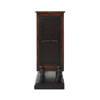 Side view with intricate Italian chest handles.