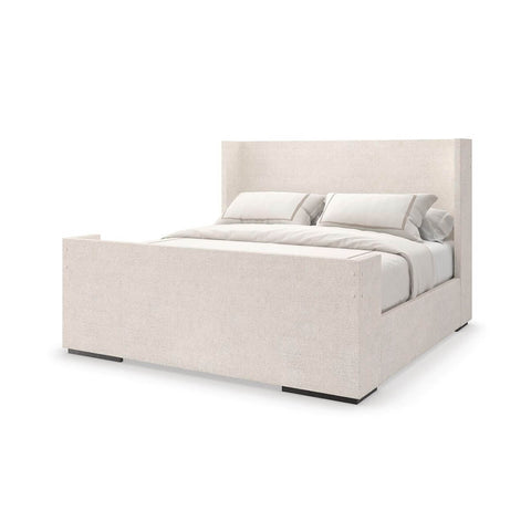 Upholstered Queen Size Minimalist Bed