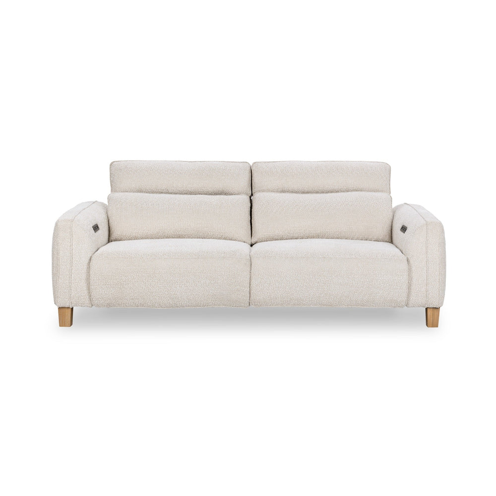 Upholstered Reclining Sofa with Removable Cushions