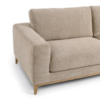 Upholstered Sofa with Deep Cushions - Bisque, view 4