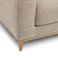Upholstered Sofa with Deep Cushions - Bisque, view 5