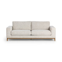 Upholstered Sofa with Deep Cushions - Sand