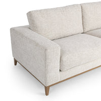 Upholstered Sofa with Deep Cushions - Sand, view 4
