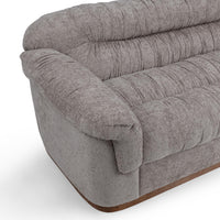 Upholstered Sofa with Ruched Cushions, view 4
