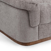 Upholstered Sofa with Ruched Cushions, view 5
