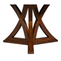 Warm Brown Oak Expanding Jupe Dining Table - 71