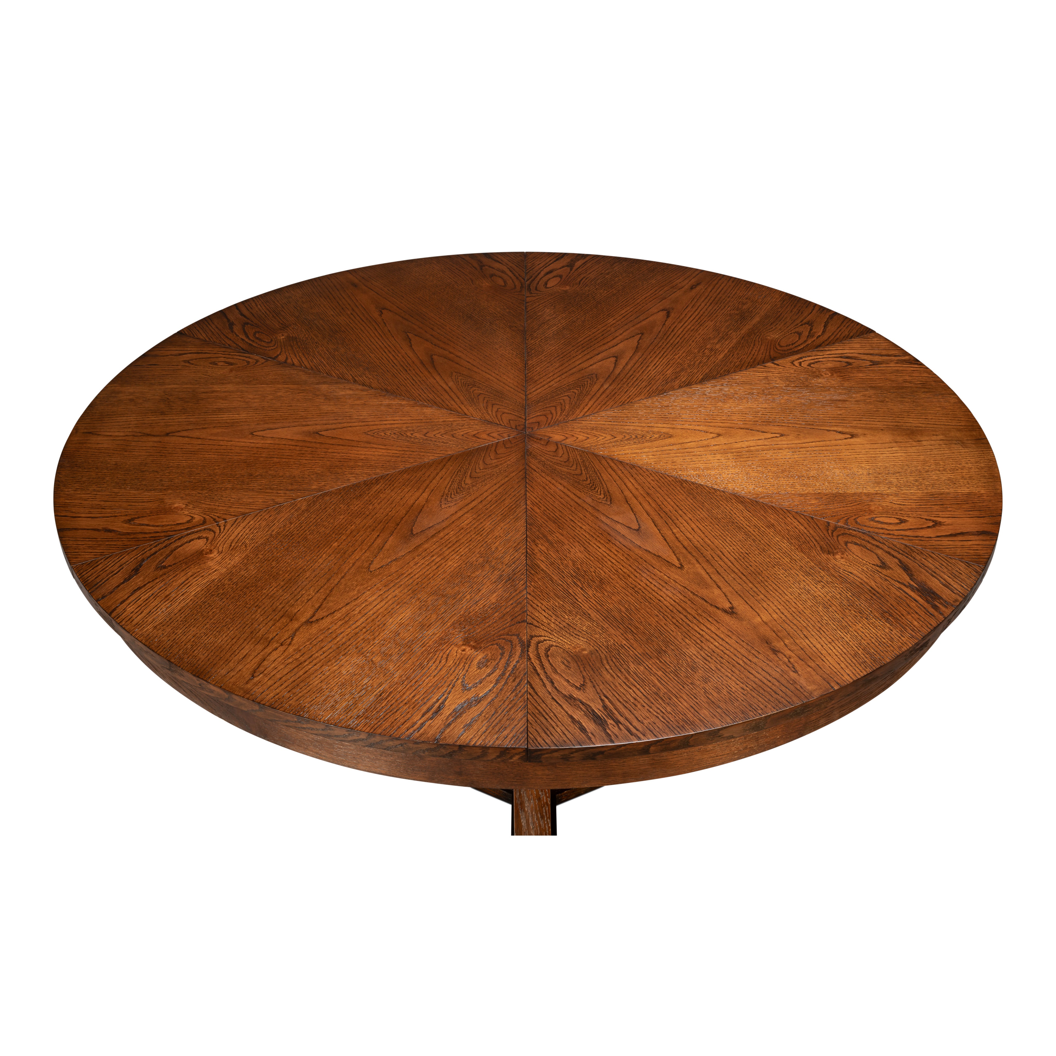 Warm Brown Oak Expanding Jupe Dining Table - 71" - additional view