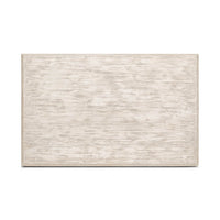Top view, washed gray lowrise coffee table surface.