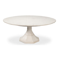 White Oak Expanding Jupe Dining Table - 85 1/2