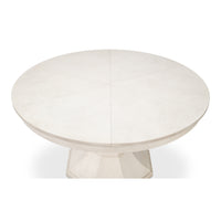 White Oak Expanding Jupe Dining Table - 85 1/2