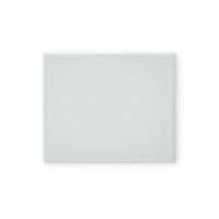 White nightstand top view, smooth surface, minimalist design.