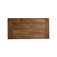 Top view of nightstand, showing wood grain pattern.