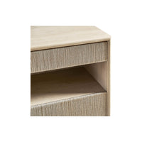 Close-up detail of Wide Danish Cord Nightstand