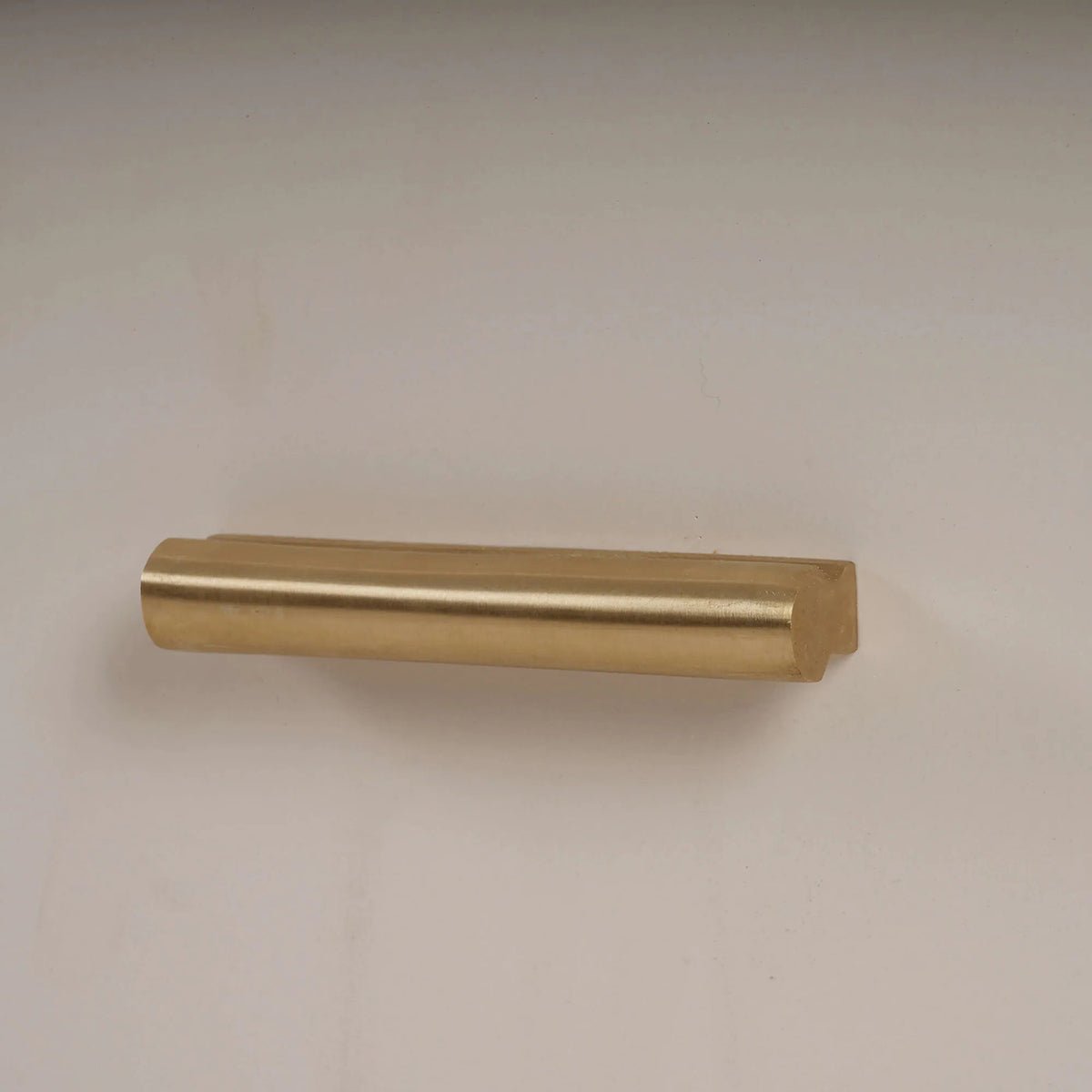 Drawer handle detail, wooden storage cubby.