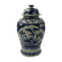 Another side of Chinese ginger jar showing tree design.