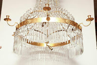 Swedish Crystal Chandelier - English Georgian America
